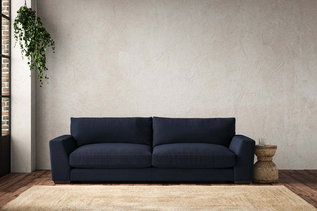 Guddu Grand Sofa - Brera Linen Indigo