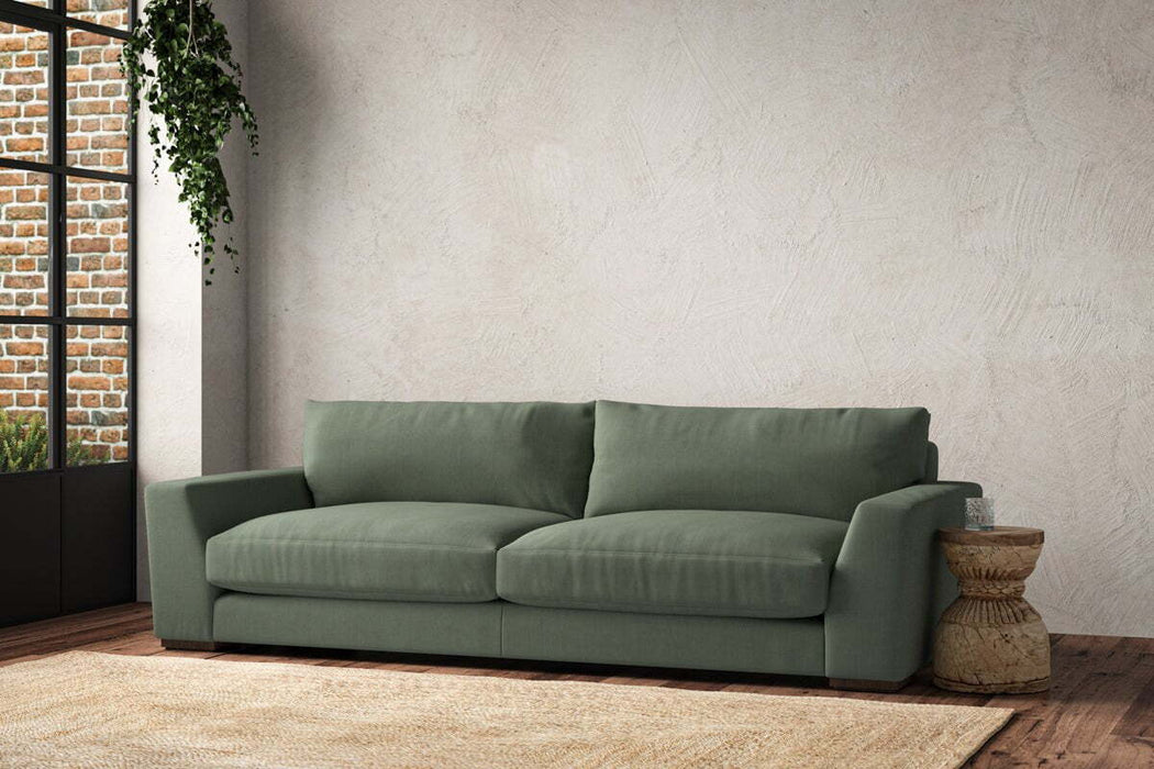 Guddu Grand Sofa - Brera Linen Jade