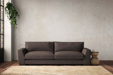 Guddu Grand Sofa - Recycled Cotton Mocha