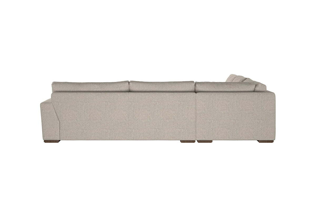 Guddu Large Left Hand Corner Sofa - Brera Linen Pebble