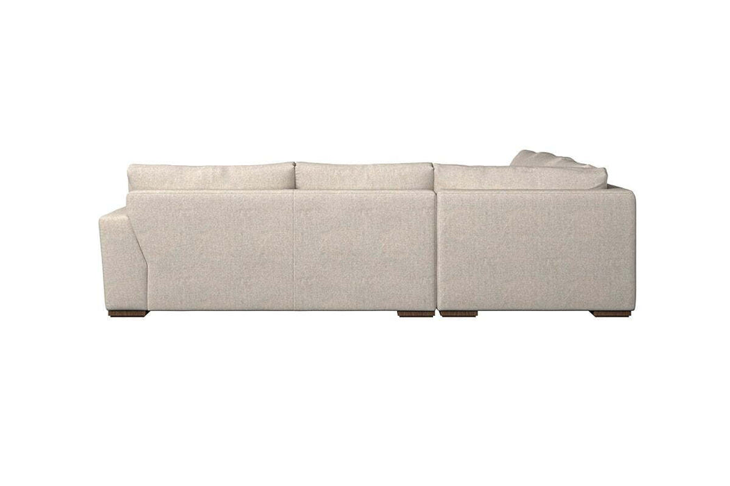 Guddu Large Right Hand Corner Sofa - Brera Linen Chestnut