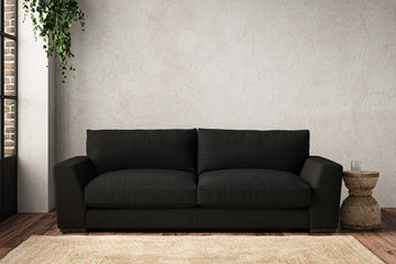 Guddu Large Sofa - Brera Linen Charcoal