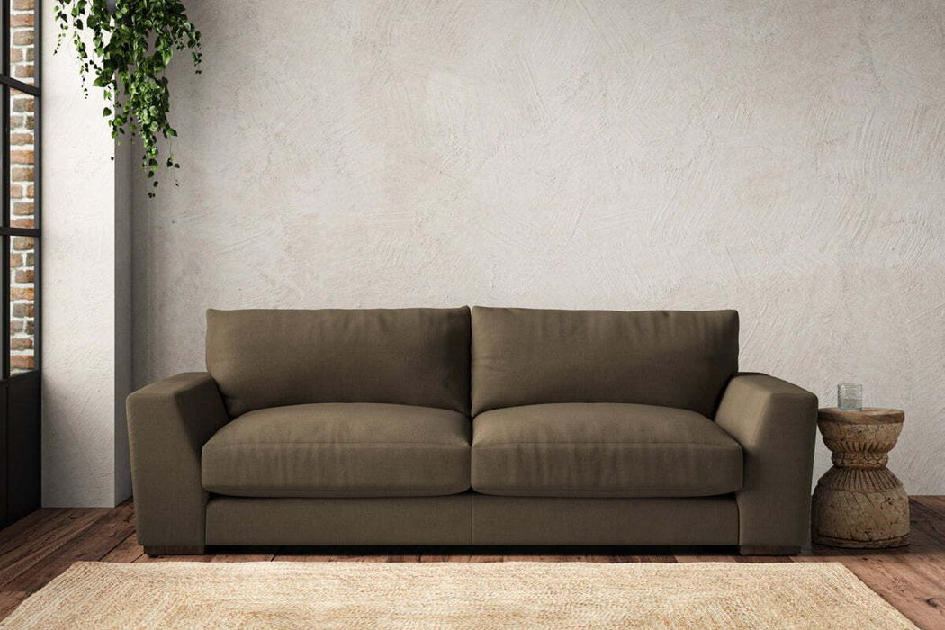 Guddu Large Sofa - Brera Linen Chestnut