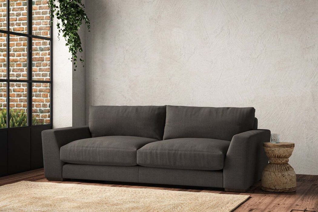 Guddu Large Sofa - Brera Linen Granite