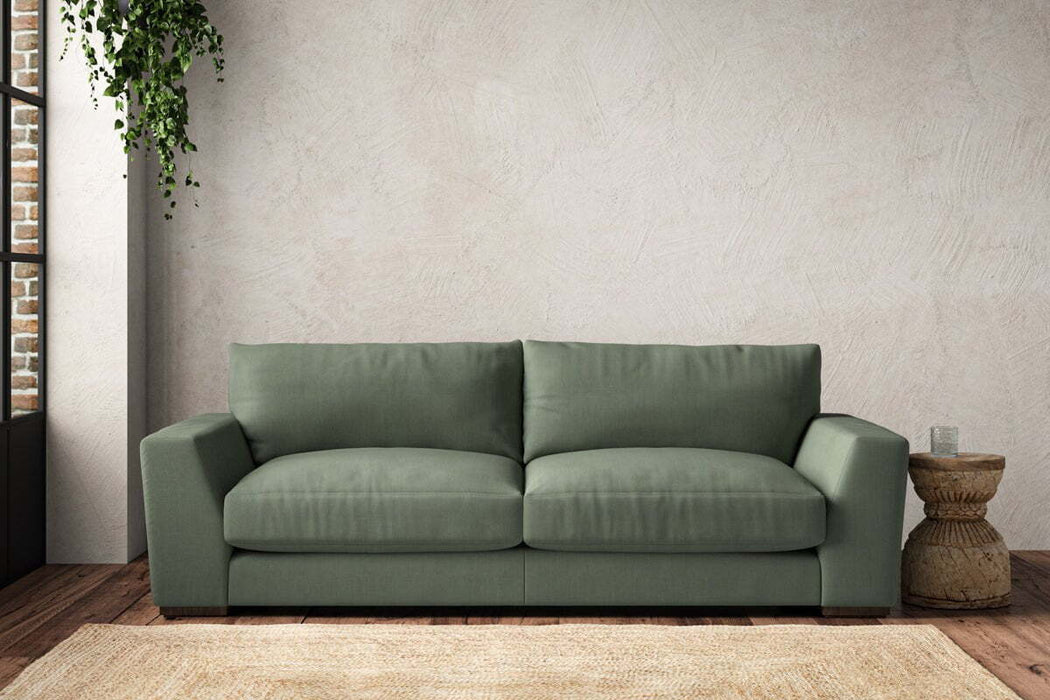 Guddu Large Sofa - Brera Linen Jade