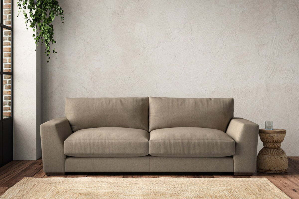 Guddu Large Sofa - Brera Linen Pebble