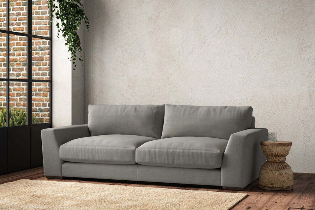 Guddu Large Sofa - Brera Linen Smoke