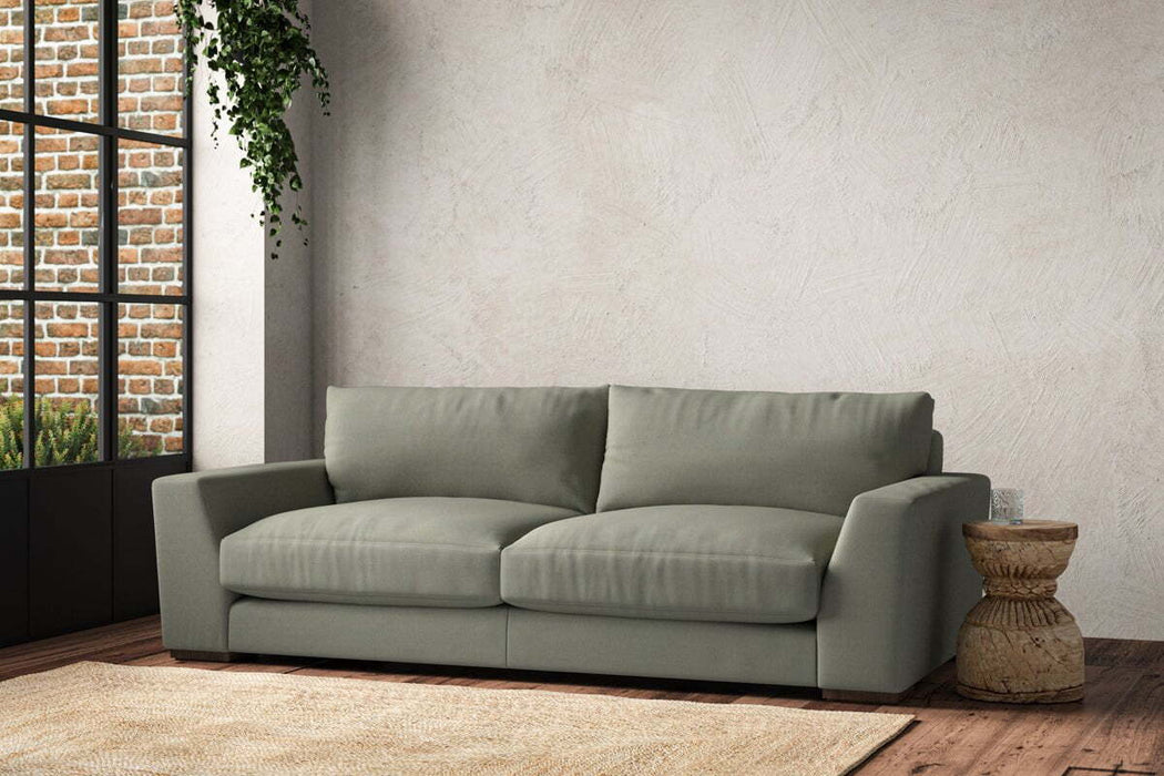 Guddu Large Sofa - Recycled Cotton Seaspray
