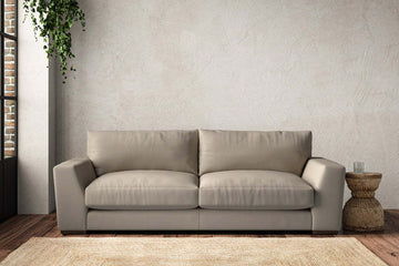 Guddu Large Sofa - Recycled Cotton Stone