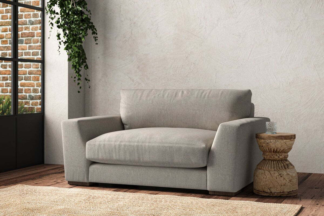 Guddu Love Seat Brera Linen Natural