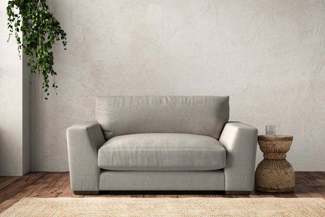 Guddu Love Seat Brera Linen Natural