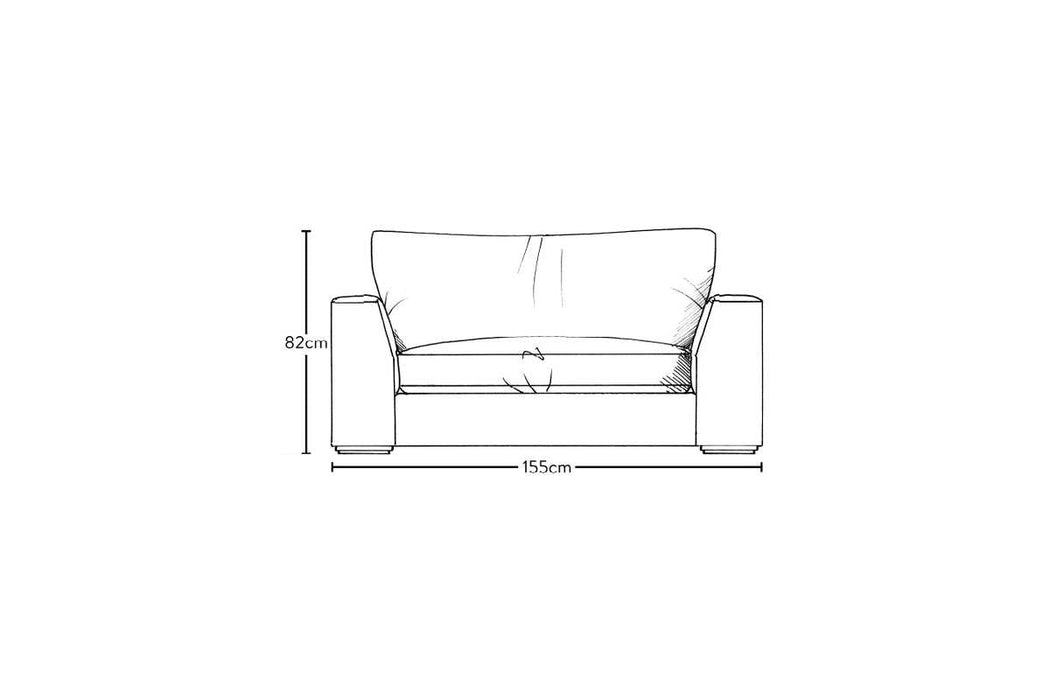 Guddu Love Seat - Recycled Cotton Flax