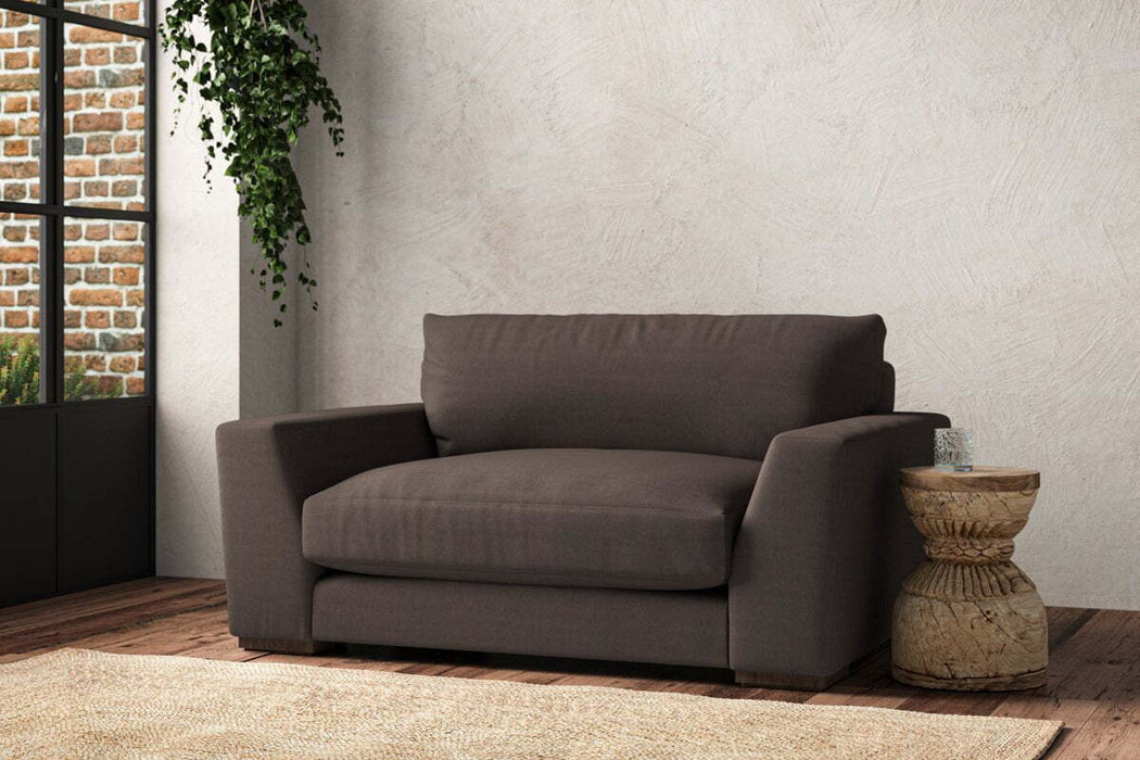 Guddu Love Seat - Recycled Cotton Mocha