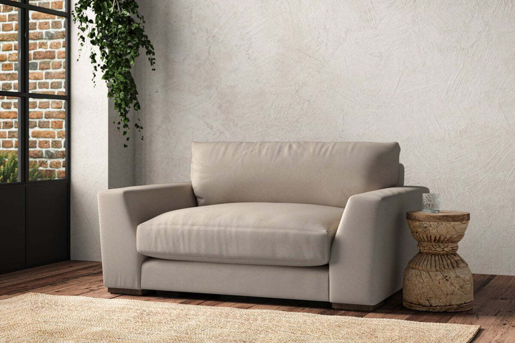 Guddu Love Seat - Recycled Cotton Natural
