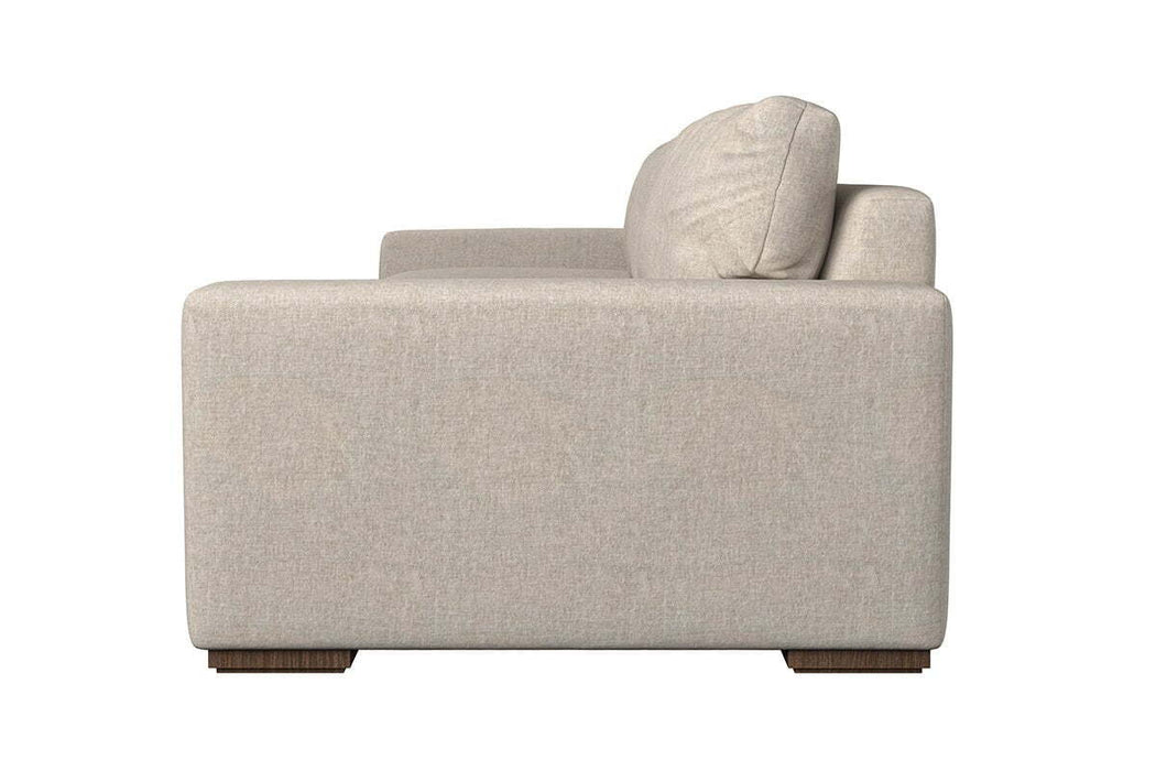 Guddu Super Grand Sofa - Brera Linen Pebble