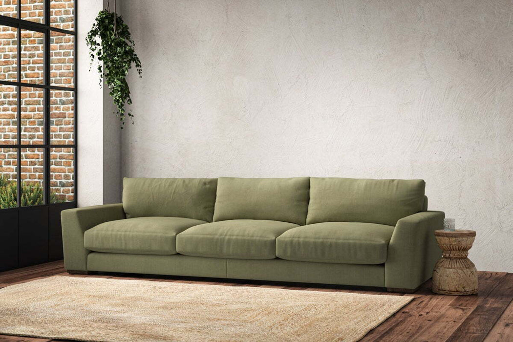 Guddu Super Grand Sofa - Brera Linen Sage