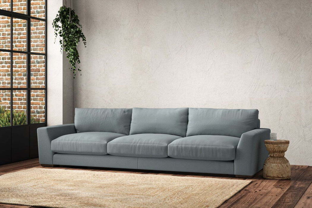 Guddu Super Grand Sofa - Recycled Cotton Horizon