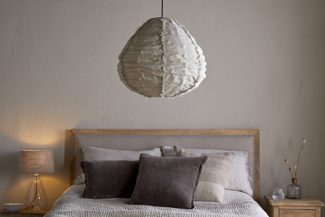 Hirana Linen Lampshade Natural Small