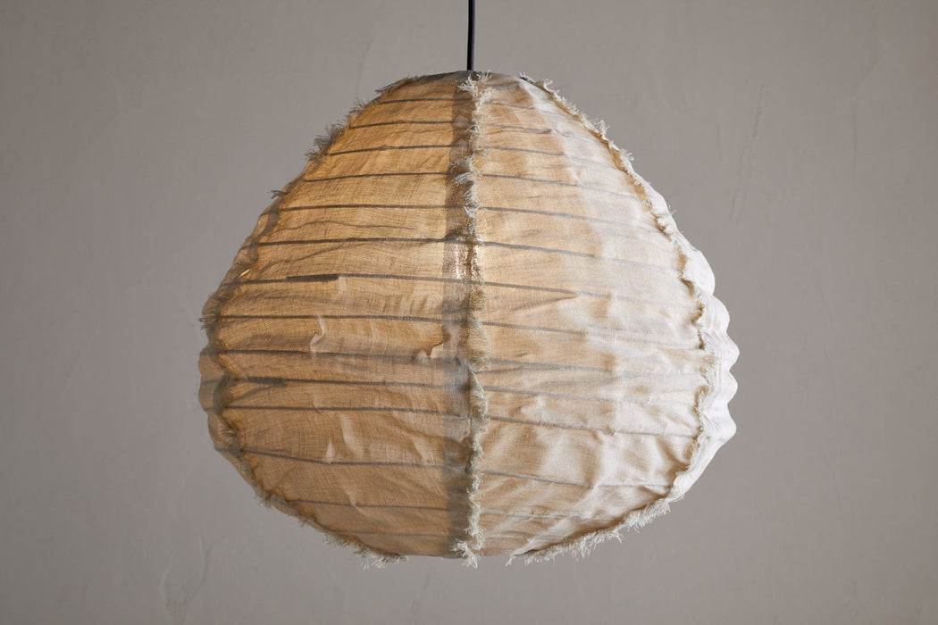 Hirana Linen Lampshade Natural Small