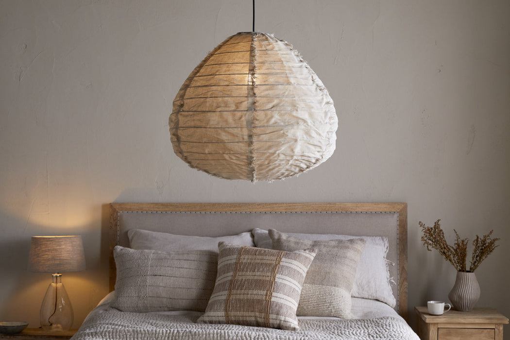 Hirana Cotton Lampshade Natural Large