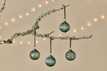 Hara Baubles - Green (Set of 4)