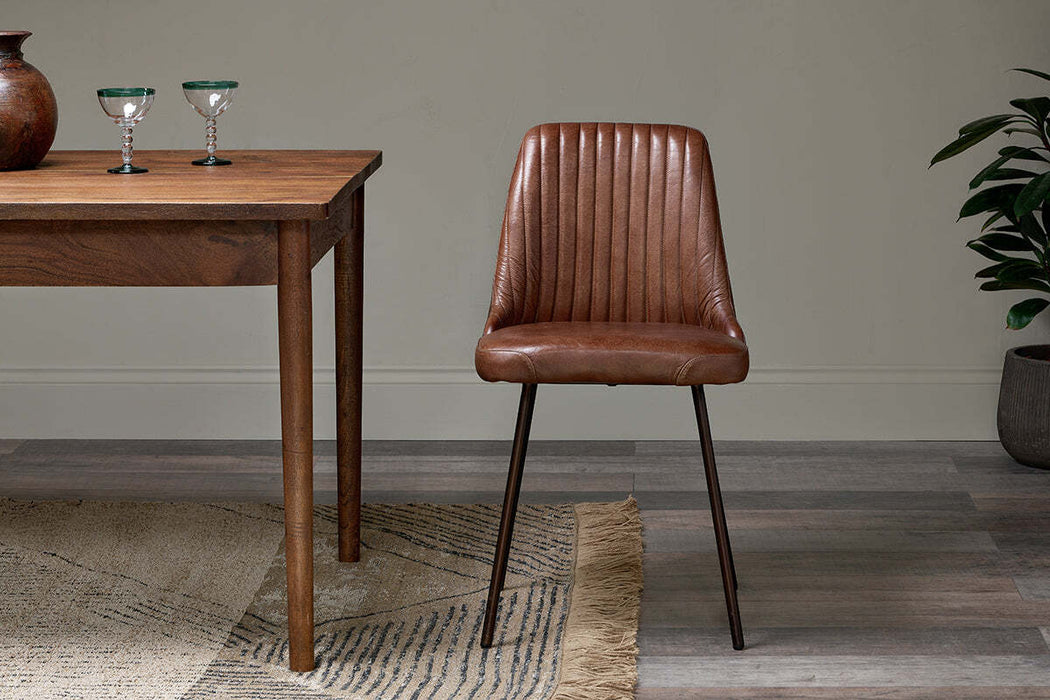 Harsha Leather Dining Chair