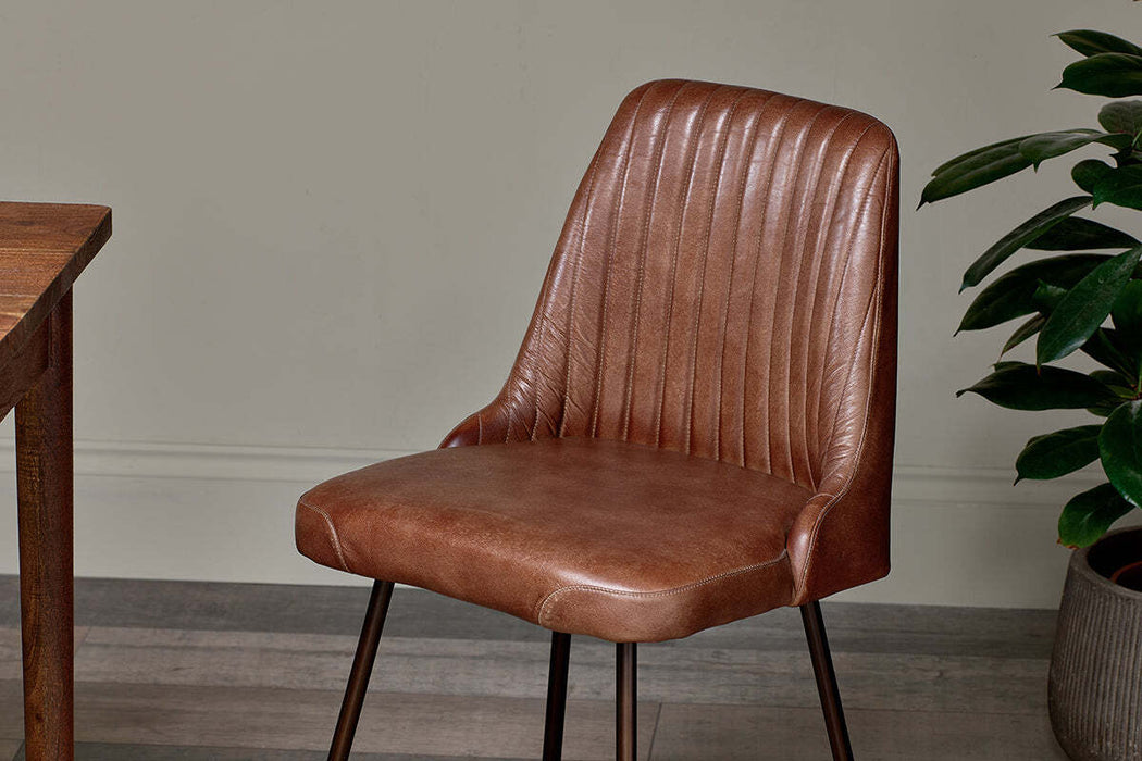 Harsha Leather Dining Chair