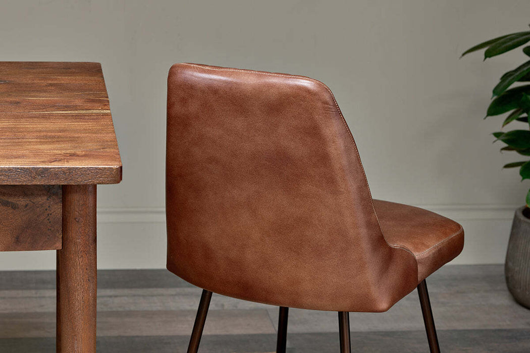 Harsha Leather Dining Chair