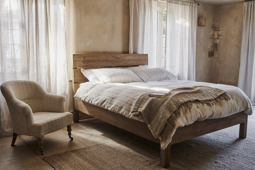 Iya Reclaimed Wood Bed Natural