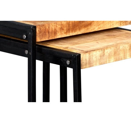 Cosmo Industrial Nest of 2 Tables