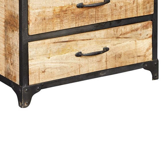 Cosmo Industrial Tall Chest