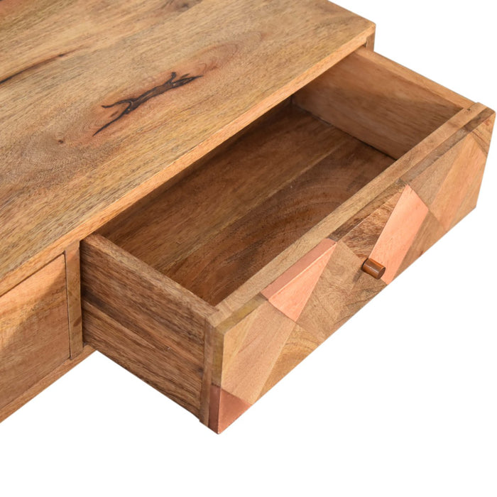 The Oakridge Copper Inlay Coffee Table