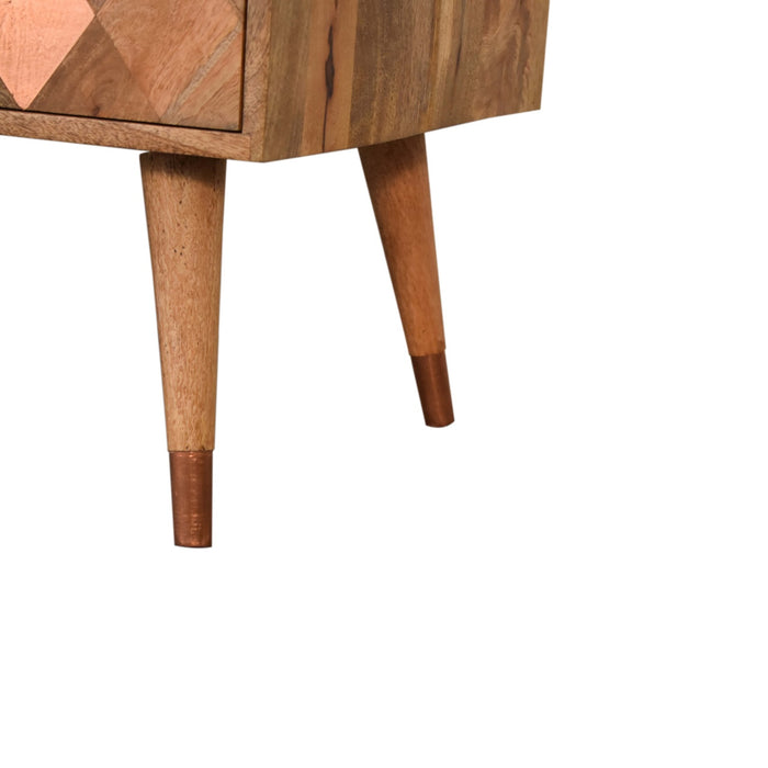The Oakridge Copper Inlay Coffee Table