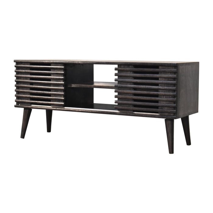 The Kobe Solid Wood Media Unit