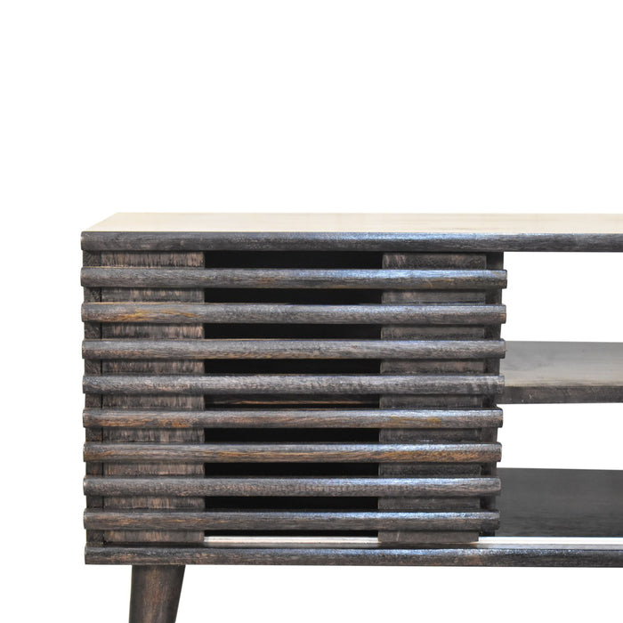 The Kobe Solid Wood Media Unit