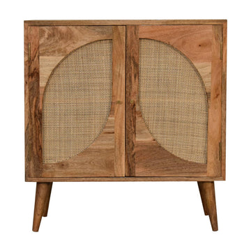 The Botanical Hand-Carved Close-Knit Leaf Cabinet