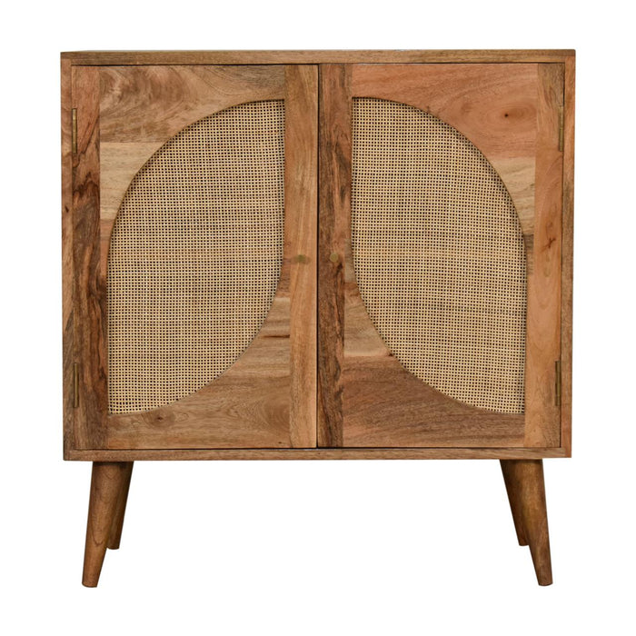 The Botanical Hand-Carved Close-Knit Leaf Cabinet