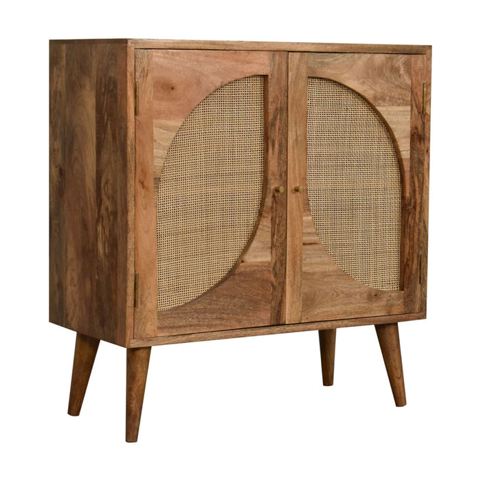 The Botanical Hand-Carved Close-Knit Leaf Cabinet