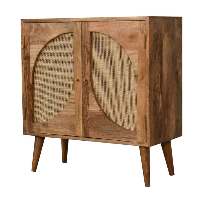 The Botanical Hand-Carved Close-Knit Leaf Cabinet
