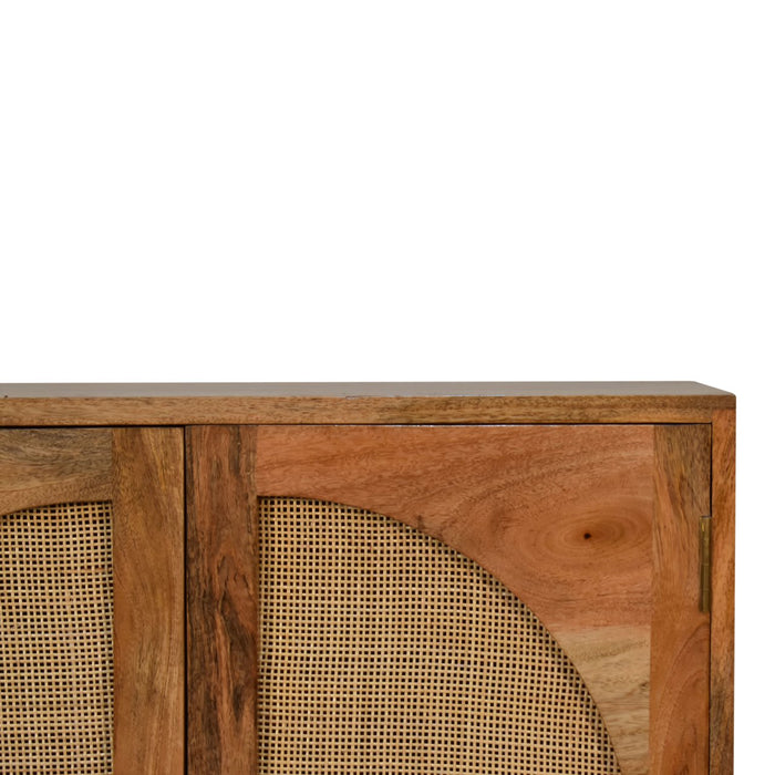 The Botanical Hand-Carved Close-Knit Leaf Cabinet