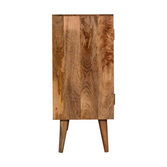 The Botanical Hand-Carved Close-Knit Leaf Cabinet