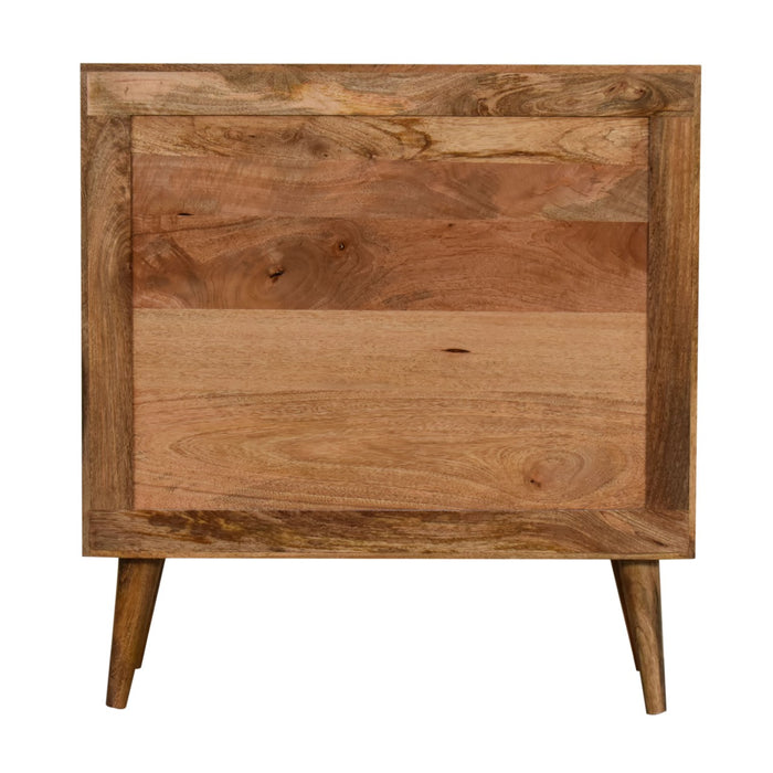 The Botanical Hand-Carved Close-Knit Leaf Cabinet