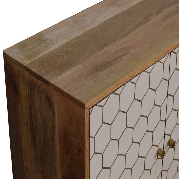 The Cassia Solid Wood Cabinet