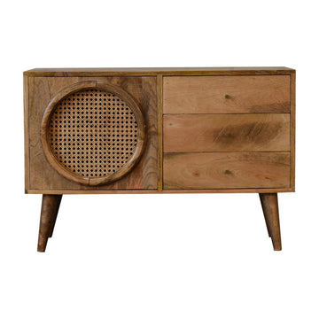 The Larissa Minimalist Fluted Sideboard