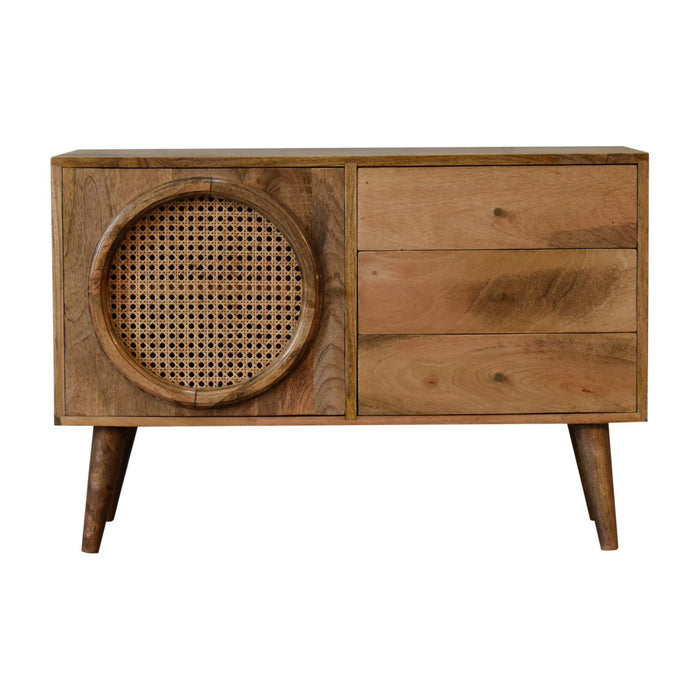 The Larissa Minimalist Fluted Sideboard