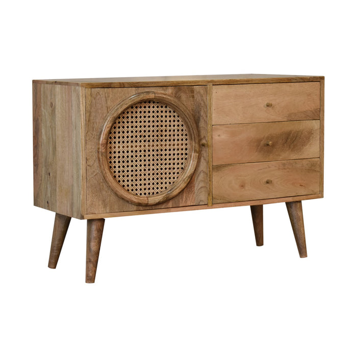 The Larissa Minimalist Fluted Sideboard
