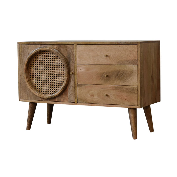 The Larissa Minimalist Fluted Sideboard