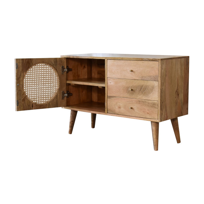 The Larissa Minimalist Fluted Sideboard