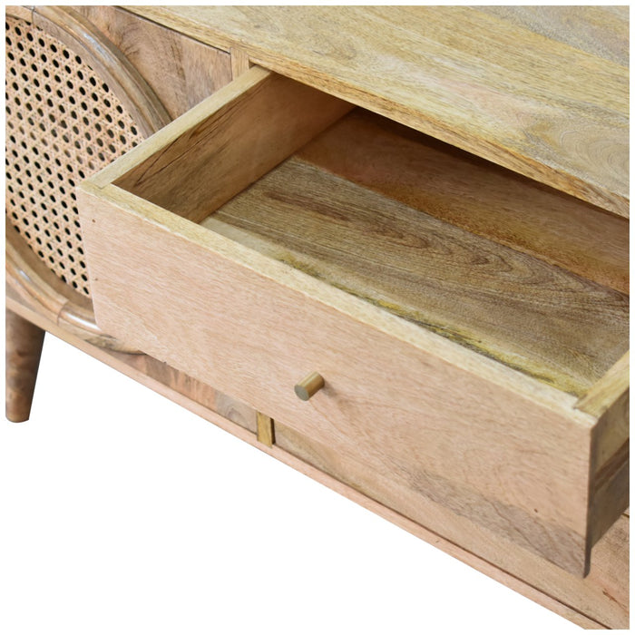 The Larissa Minimalist Fluted Sideboard