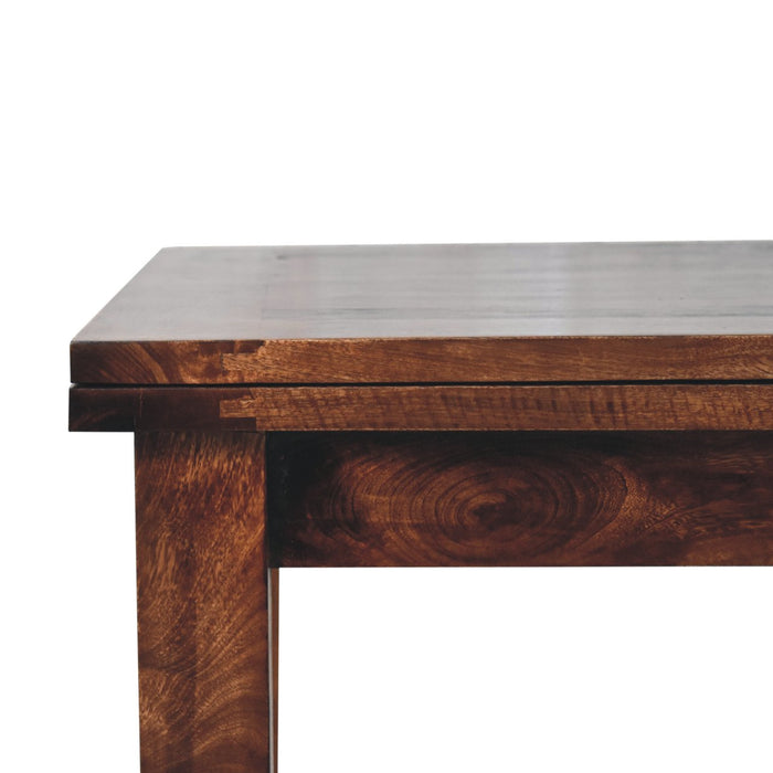 The Windsor Walnut Extendable Butterfly Dining Table